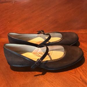 Sofft brown leather maryjane shoes size 7.5M